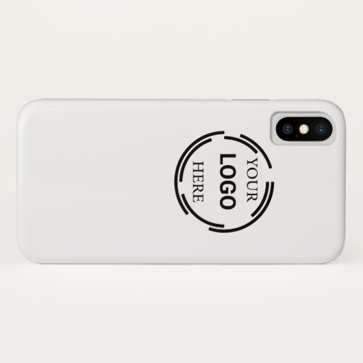 Logo Business Modern Minimale Design Case-Mate iPhone Case (Achterkant (horizontaal))
