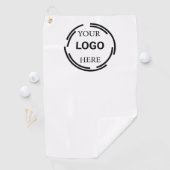 Logo Business Modern Minimale Design Golfhanddoek (Insitu)