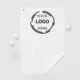 Logo Business Modern Minimale Design Golfhanddoek