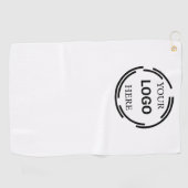 Logo Business Modern Minimale Design Golfhanddoek (Horizontaal)