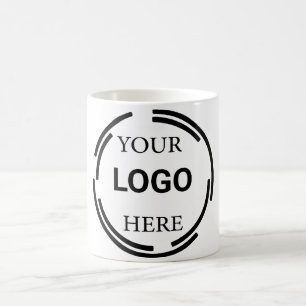 Logo Business Modern Minimale Design Koffiemok