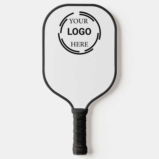 Logo Business Modern Minimale Design Pickleball Paddle (Voorkant)