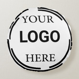 Logo Business Modern Minimale Design Rond Kussen