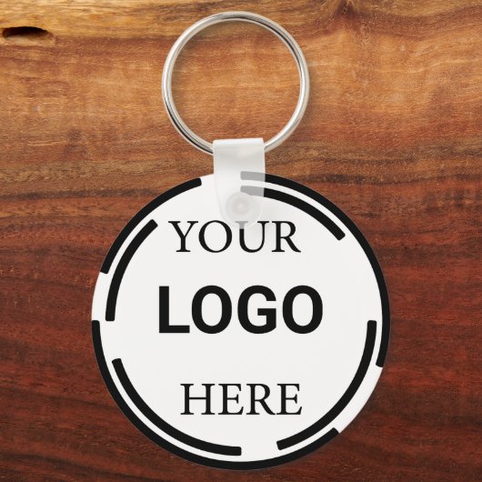 Logo Business Modern Minimale Design Sleutelhanger (Voorkant)
