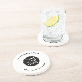 Logo | Business Name | Website | Branding Zandsteen Onderzetter