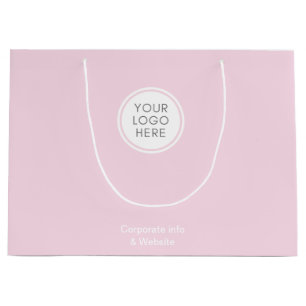Logo business Pink Blush Corporate tas Groot Cadeauzakje