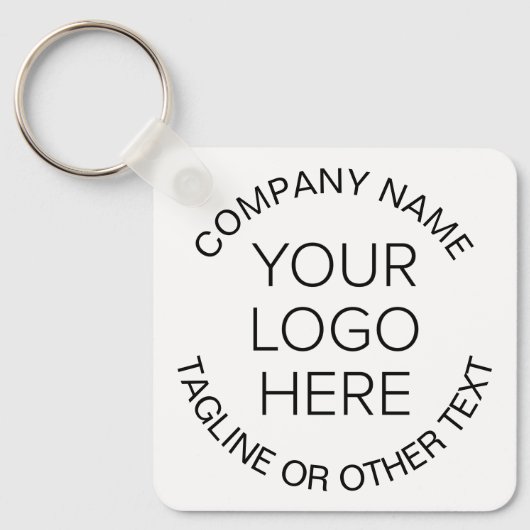 Logo Business Promotion Sleutelhanger (Voorkant)