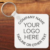 Logo Business Promotion Sleutelhanger (Voorkant)
