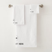 Logo Business Promotional Branding Hospitality Bad Handdoek (Insitu)