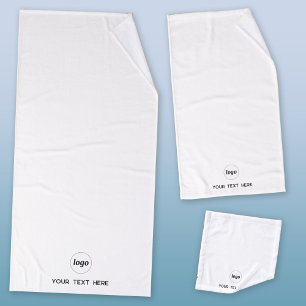 Logo Business Promotional Branding Hospitality Bad Handdoek