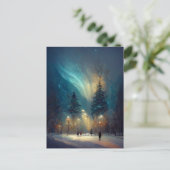 Logo Business Winter Lights kerstBriefkaart Briefkaart (Staand voorkant)