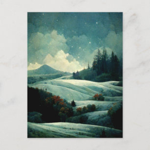 Logo Business Winter Scene Kerstmis Briefkaart