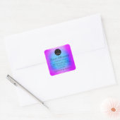 Logo Butter Cosmetic Soap Product Label Blauw Roze (Envelop)