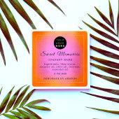 Logo Butter Cosmetic Soap Product Label Oranje