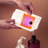 Logo Butter Cosmetic Soap Product Label Oranje