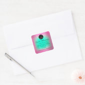 Logo Butter Cosmetic Soap Product Label Roze Groen (Envelop)