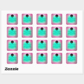 Logo Butter Cosmetic Soap Product Label Roze Mint (Vel)
