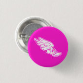 Logo Button roze volgen (Voorkant /achterkant)
