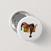 Logo Button voor ontlasting en koningen (Voorkant /achterkant)