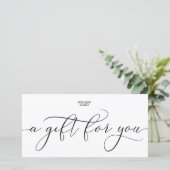 Logo-cadeaubon (Staand voorkant)