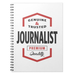 Logo-cadeauideeën voor journalisten. notitieboek
