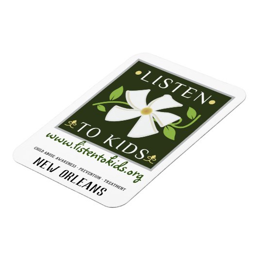 Logo Car Magnet Magneet (Linkerzijde)