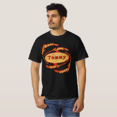Logo caraoprash tamme t-shirt (Voorkant volledig)
