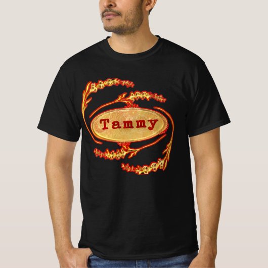 Logo caraoprash tamme t-shirt (Voorkant)