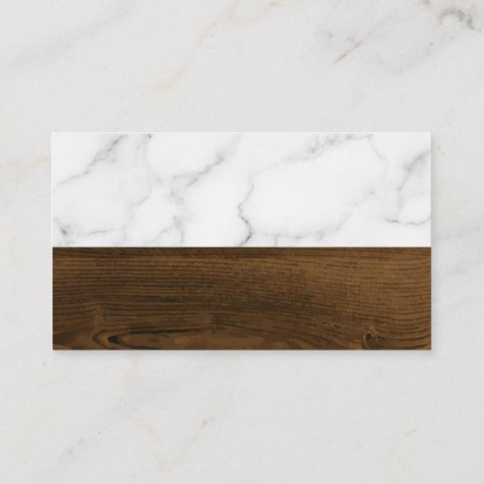 Logo | Carpentry Handyman Visitekaartje (Achterkant)