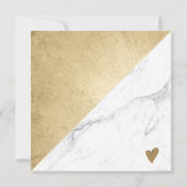 Logo certificaat met vierkante cadeaus voor marmer (Achterkant)