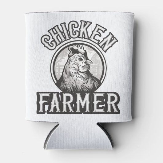  Logo Chicken Farmer Blikjeskoeler (Voorkant)
