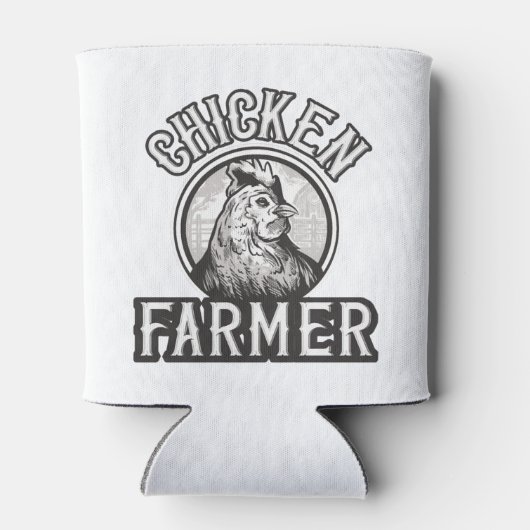  Logo Chicken Farmer Blikjeskoeler (Achterkant)