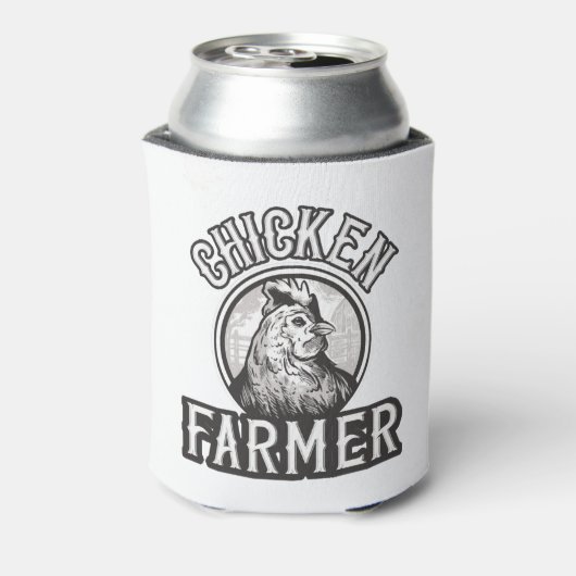  Logo Chicken Farmer Blikjeskoeler (Blikje Achterkant)