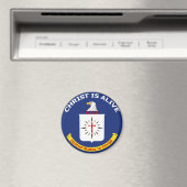 Logo CIA: "Christus is levend" Magneet (Insitu (Vaatwasser))