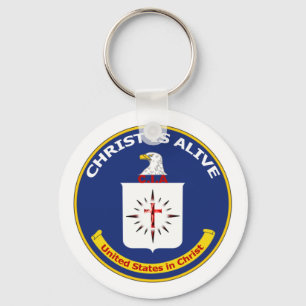 Logo CIA: "Christus is levend" Sleutelhanger