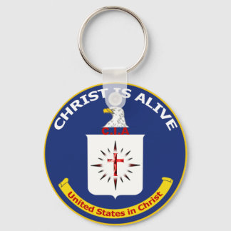 Logo CIA: "Christus is levend" Sleutelhanger