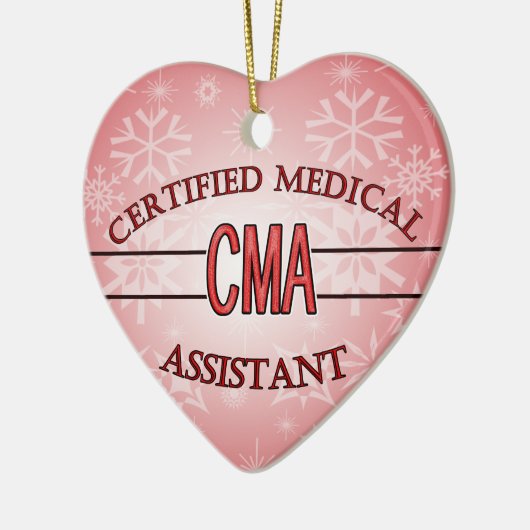 LOGO CMA-GECERTIFICEERDE MEDISCHE HULP KERAMISCH ORNAMENT (Links)