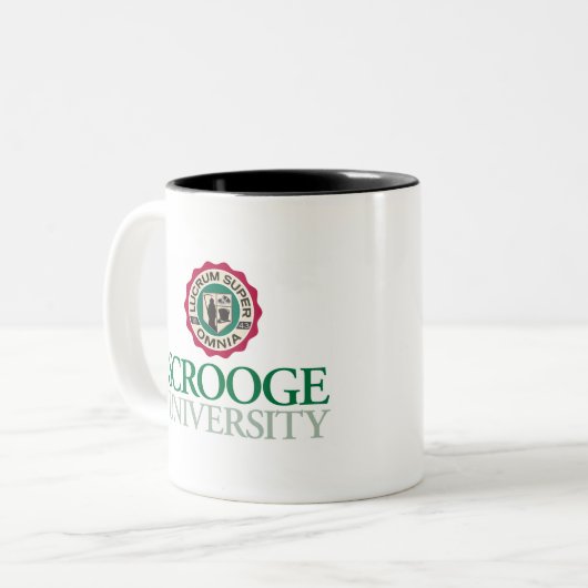 Logo Coffee Mok scrolloge University (Voorkant links)