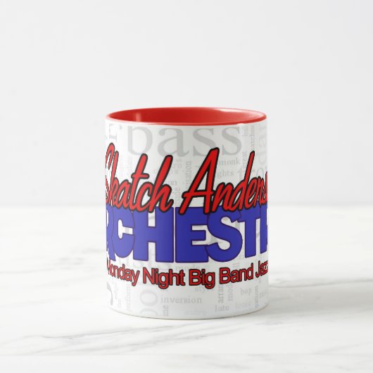 Logo Coffee Mok - Skatch Anderssen Orchestra SAO (Midden)