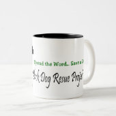 Logo Coffee Mugs Tweekleurige Koffiemok (Voorkant rechts)