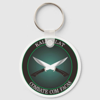 logo combate com facas sleutelhanger