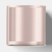 Logo Company Name ATM Bank Roos Roze Verpakking Bedankdoosjes (Bovenkant)