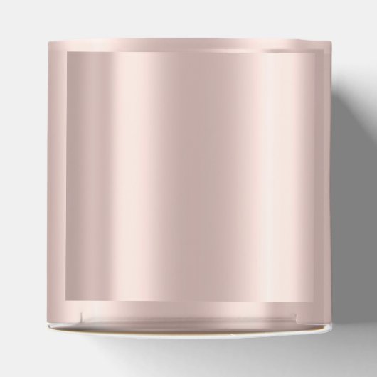 Logo Company Name ATM Bank Roos Roze Verpakking Bedankdoosjes (Bovenkant)