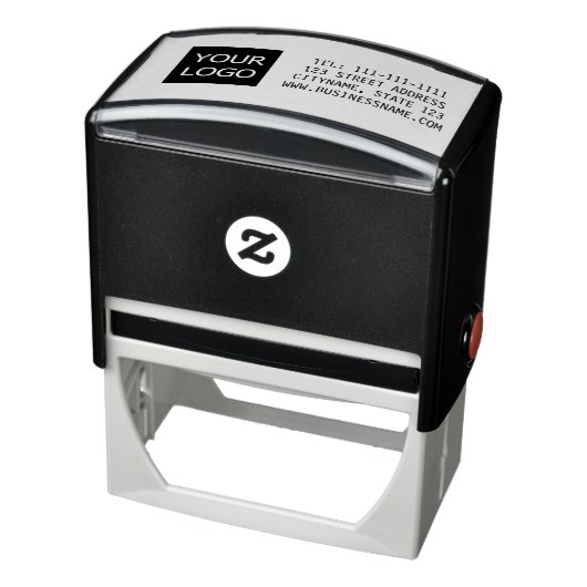 Logo Company Name Personalized Self-inking Stamp Zelfinktende Stempel (Product)