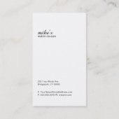 Logo Corporate (cadet) Visitekaartje (Achterkant)