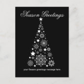 Logo Corporate Seizoen Groeten Fijne vakantie Kaar Briefkaart (Voorkant)