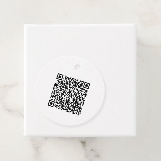 Logo Creëer Uw QR-code Bedankjes Labels (In situ)