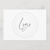 logo cuecards op maat informatiekaartje (Voorkant)