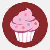 Logo Cupcake rond label #1 (Voorkant)