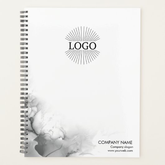 Logo Custom zwart-wit zaken Planner (Voorkant)